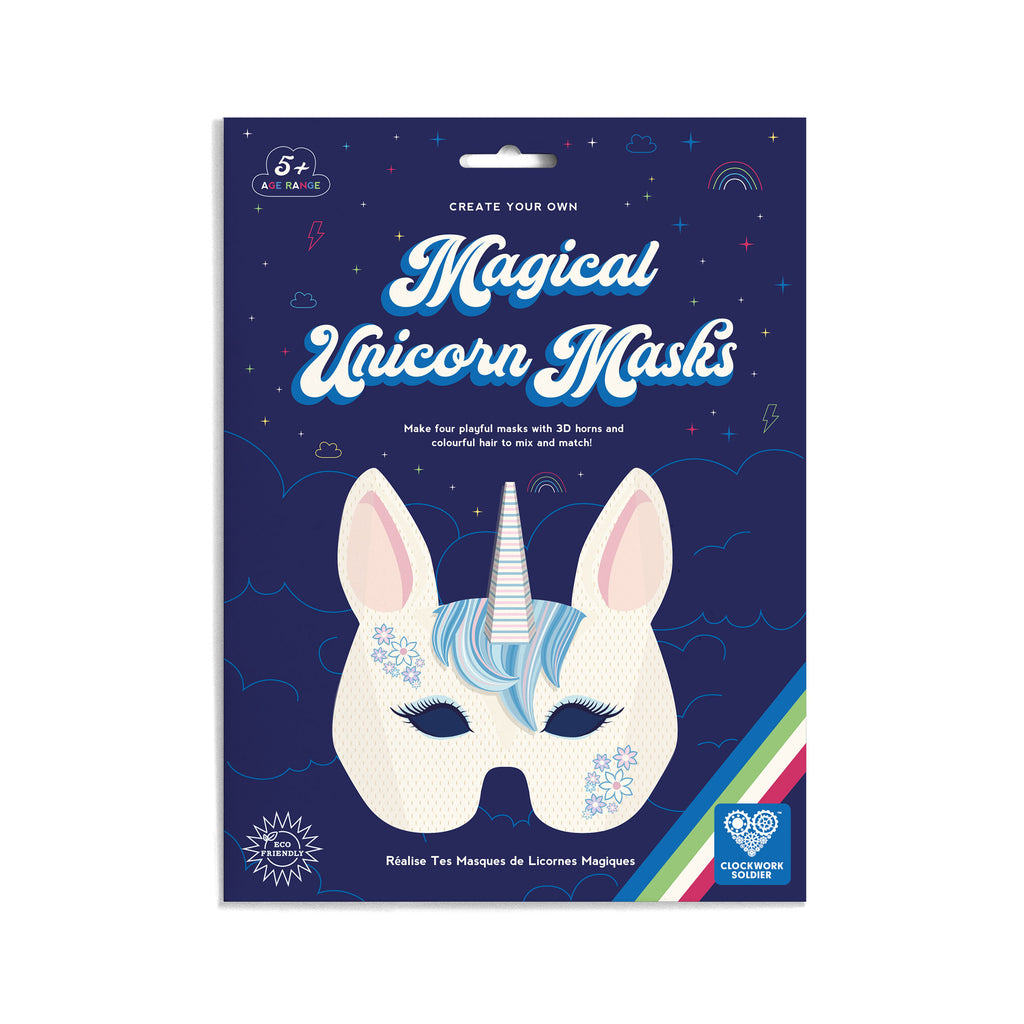 Create Your Own Magical Unicorn Masks - Clockwork Soldier