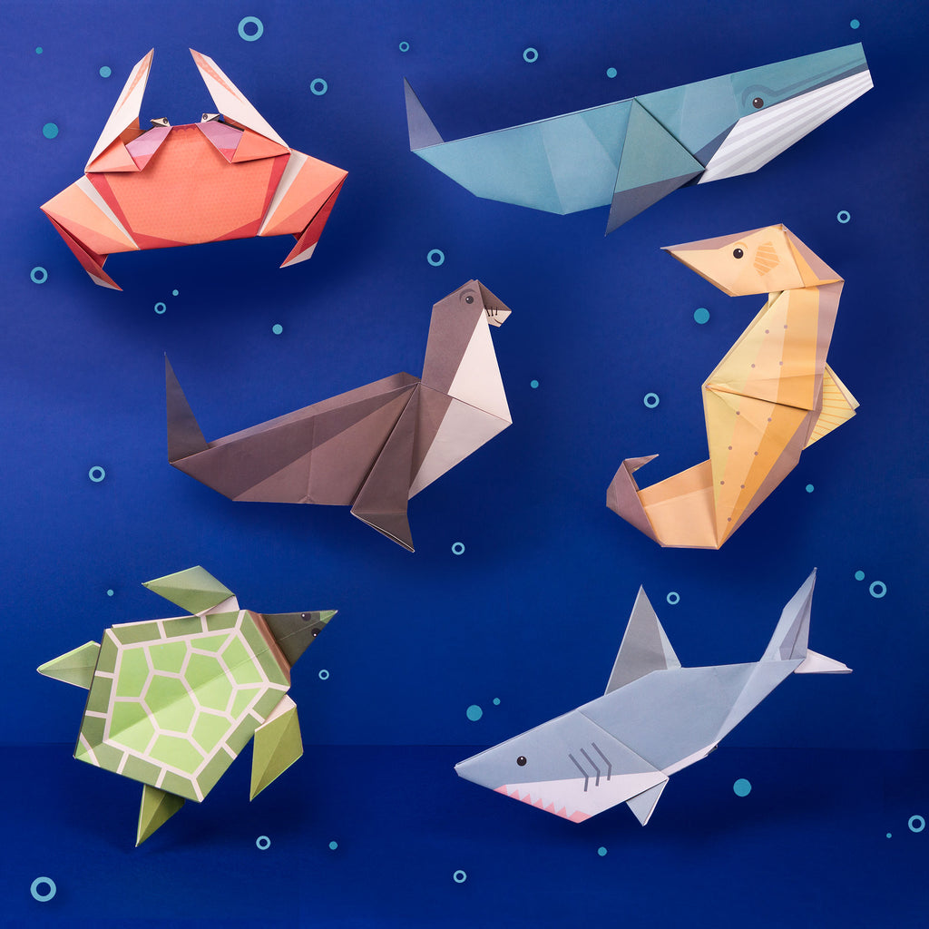 Create Your Own Giant Ocean Origami - Clockwork Soldier