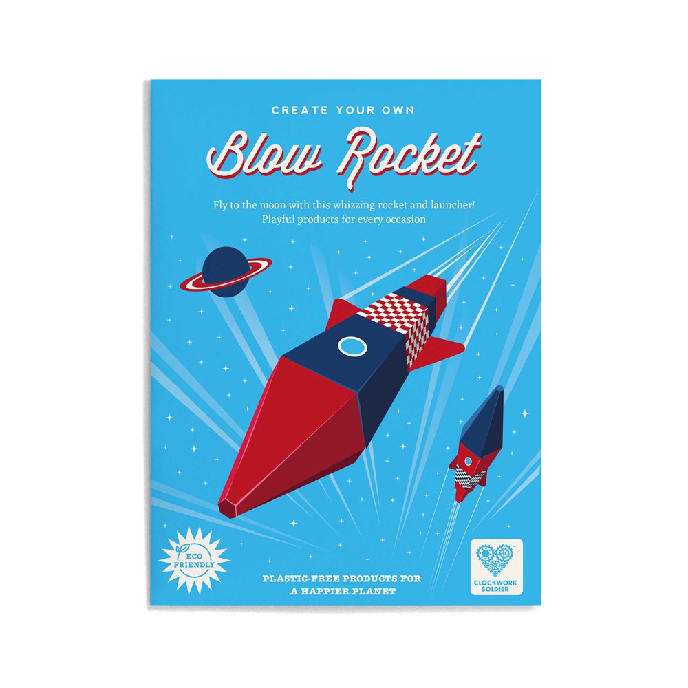 Create Your Own Blow Rocket - Clockwork Soldier