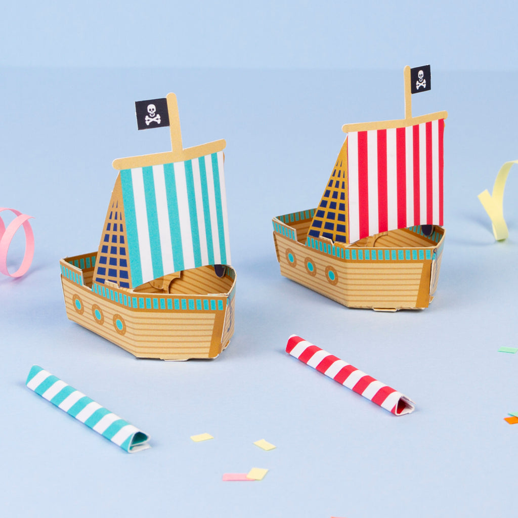 Create Your Own Pirate Blow Boats - Clockwork Soldier