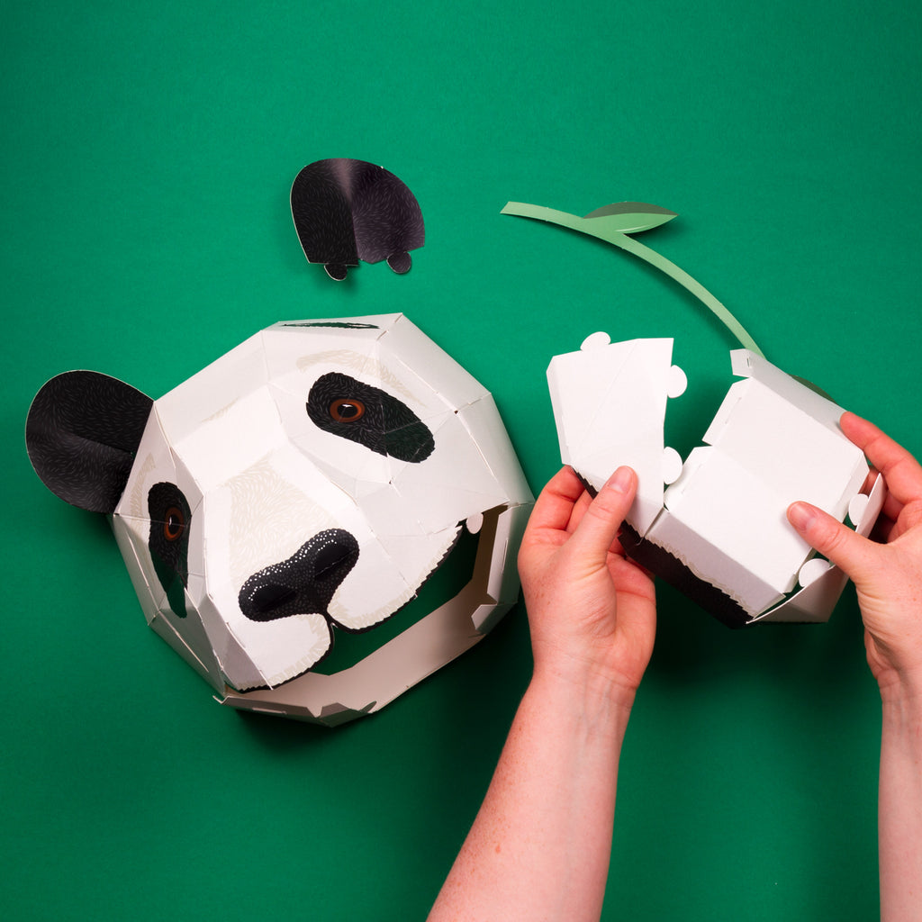 Create Your Own Giant Panda Head - Clockwork Soldier