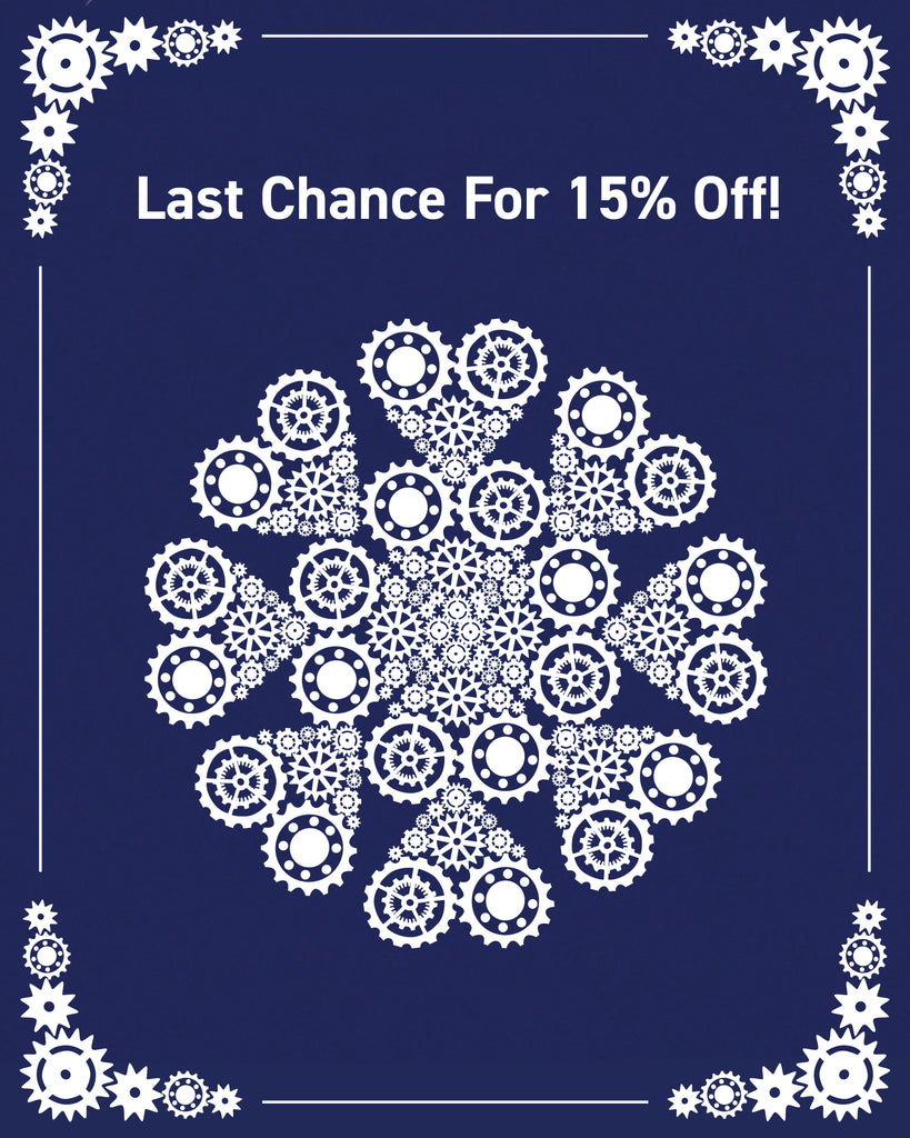 Last Chance To Get 15% Off!