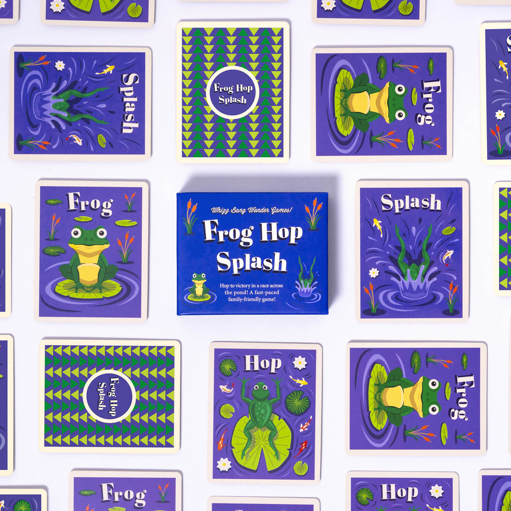 New Frog Hop Splash Card Game!