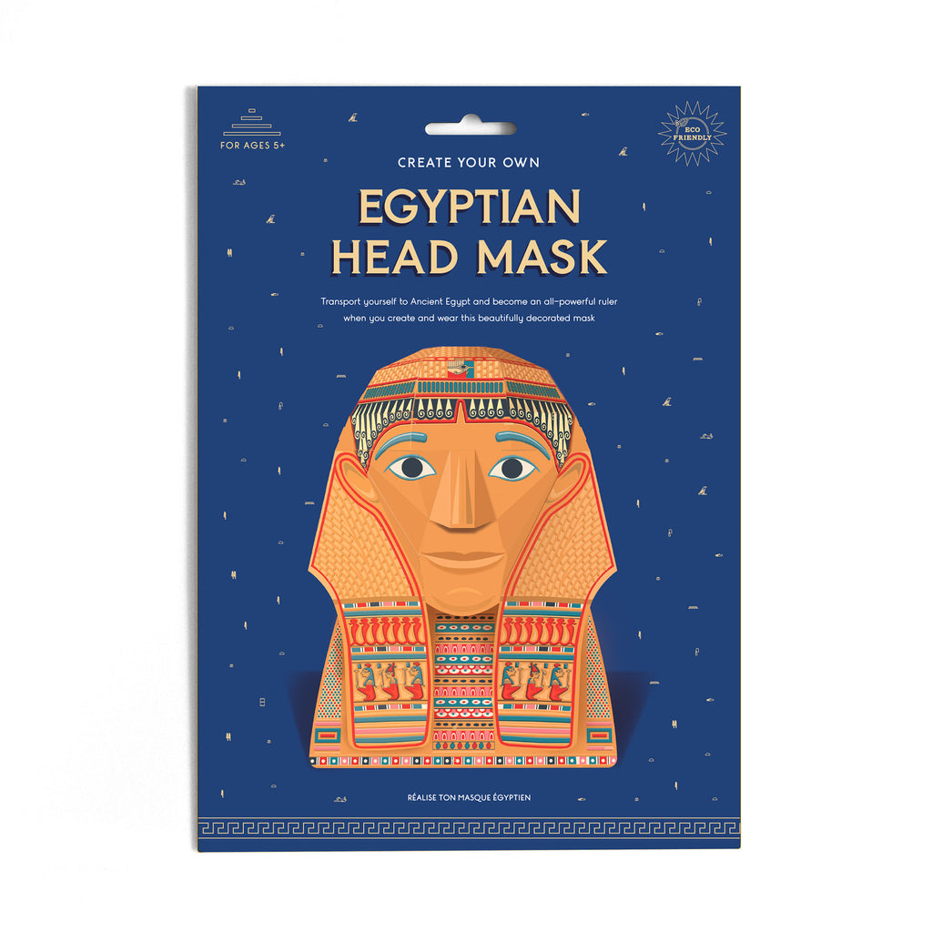 Create Your Own Egyptian Head Mask - Clockwork Soldier