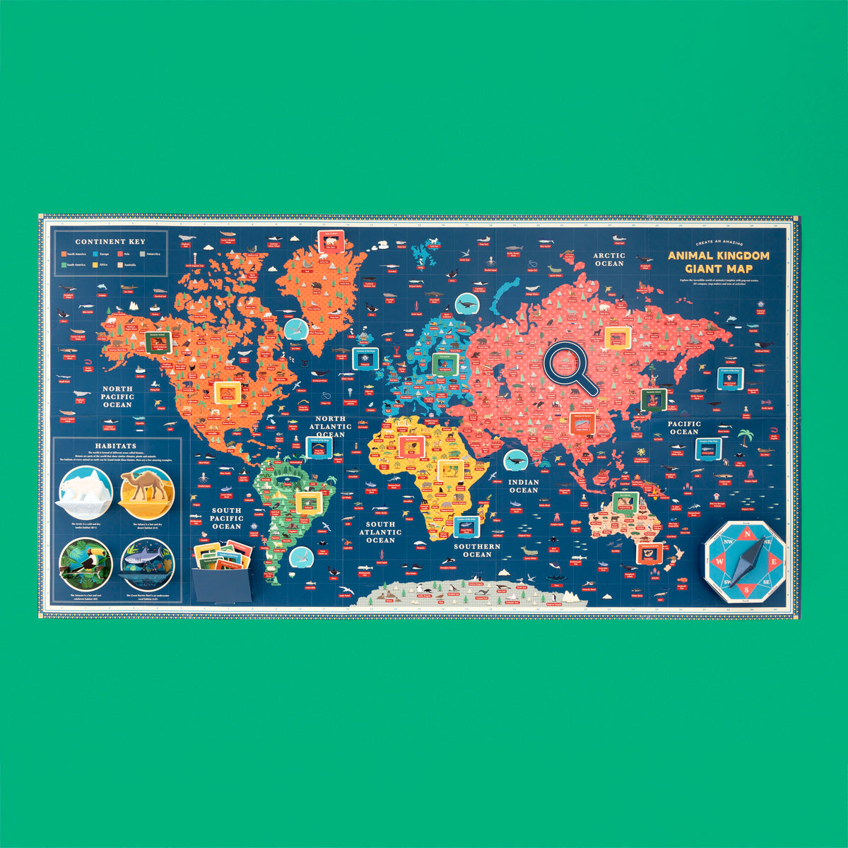 Create An Amazing Animal Kingdom Giant Map – Clockwork Soldier