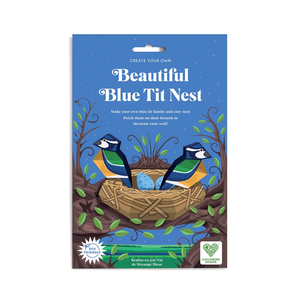 Beautiful Blue Tit Nest - Clockwork Soldier