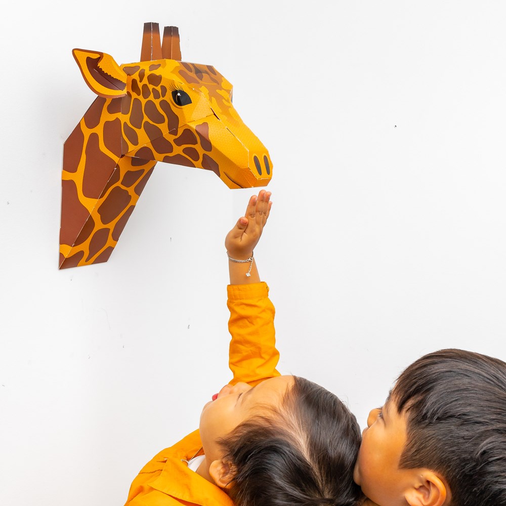 Create Your Own Gentle Giraffe Head - Clockwork Soldier