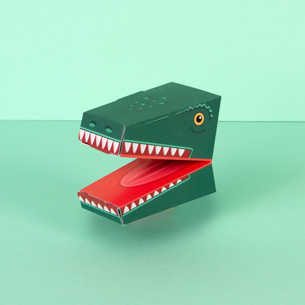 Create Your Own Dino Finger Puppet - Clockwork Soldier