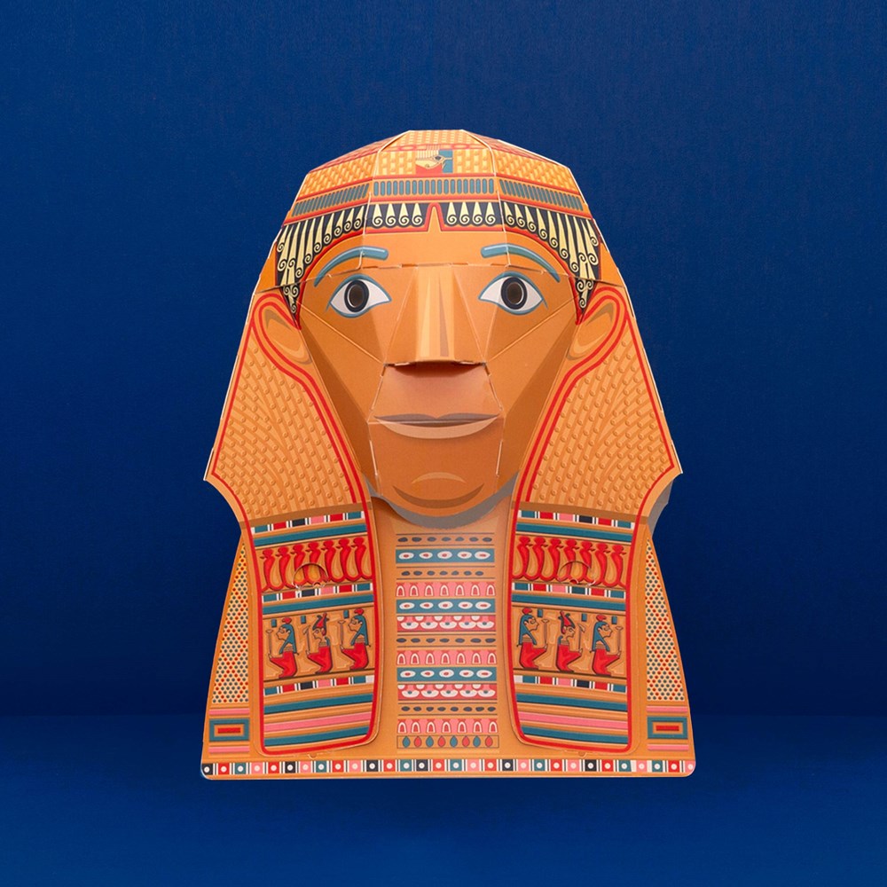 Create Your Own Egyptian Head Mask - Clockwork Soldier