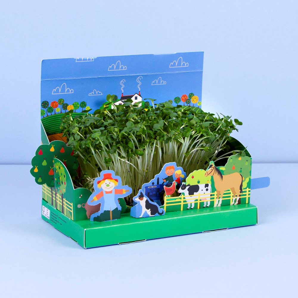 Grow Your Own Mini Farmyard Garden - Clockwork Soldier