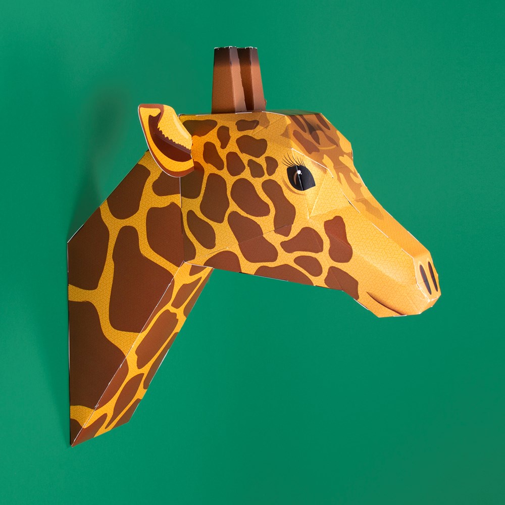 Create Your Own Gentle Giraffe Head - Clockwork Soldier