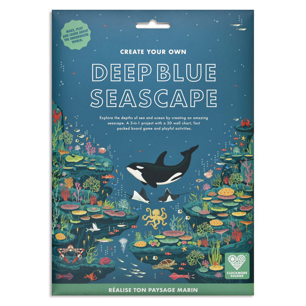 Create Your Own Deep Blue Seascape - Clockwork Soldier