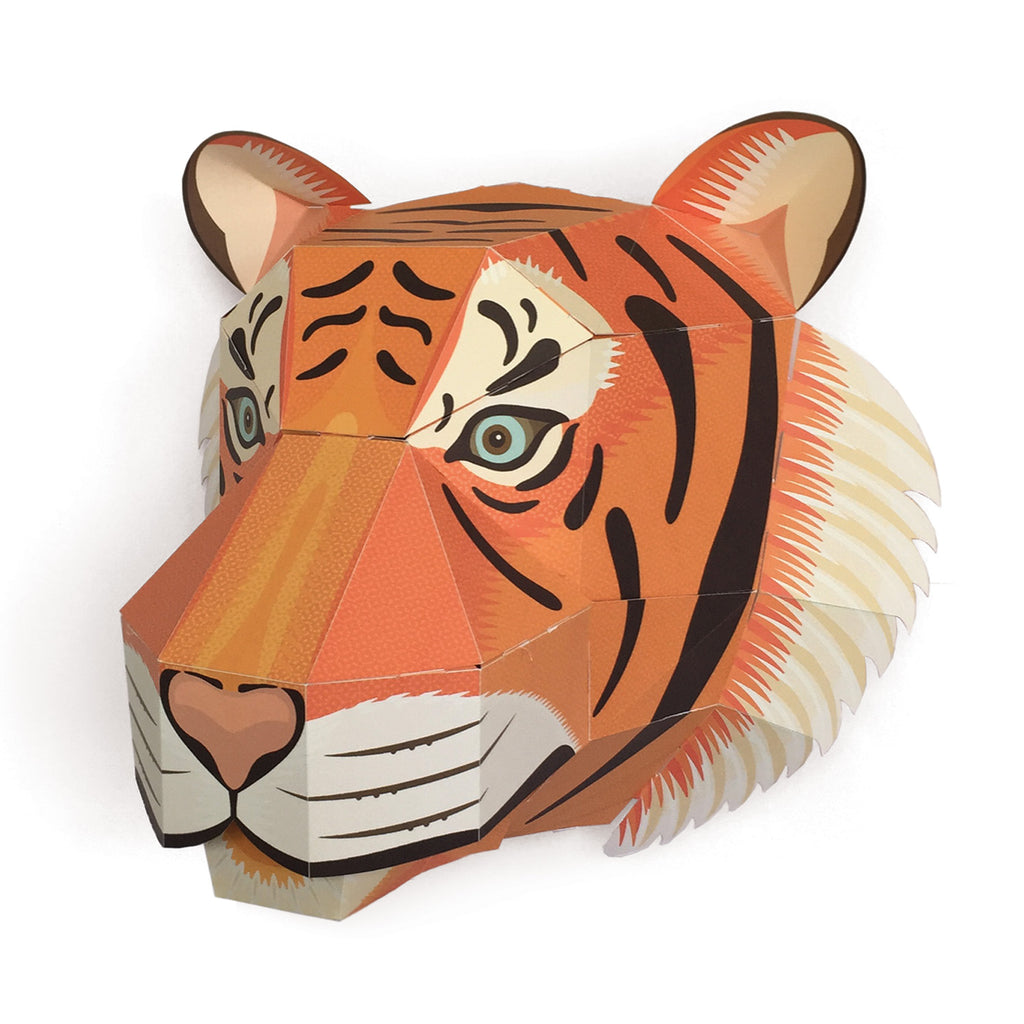 Create Your Own Majestic Tiger Head - Clockwork Soldier