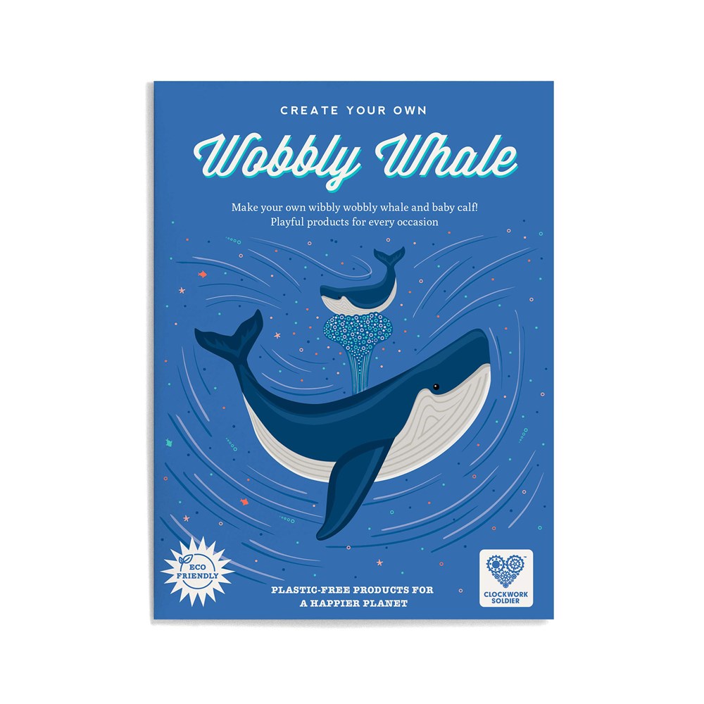 Create Your Own Wobbly Whale - Clockwork Soldier