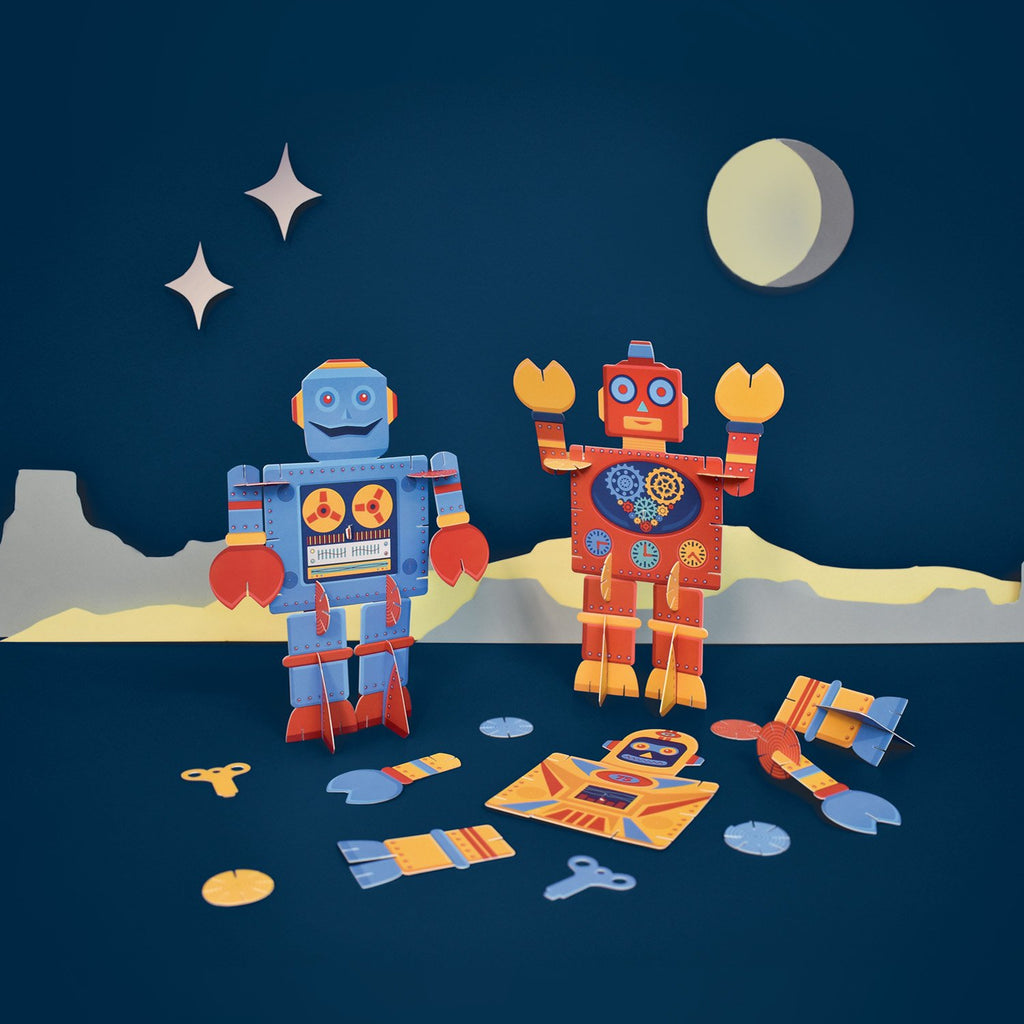 Space rockets and robots letterbox gift set - Clockwork Soldier