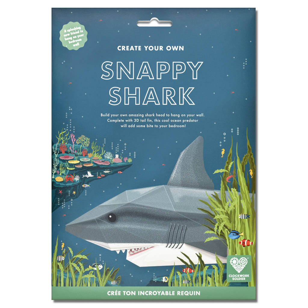 Create Your Own Snappy Shark - Clockwork Soldier