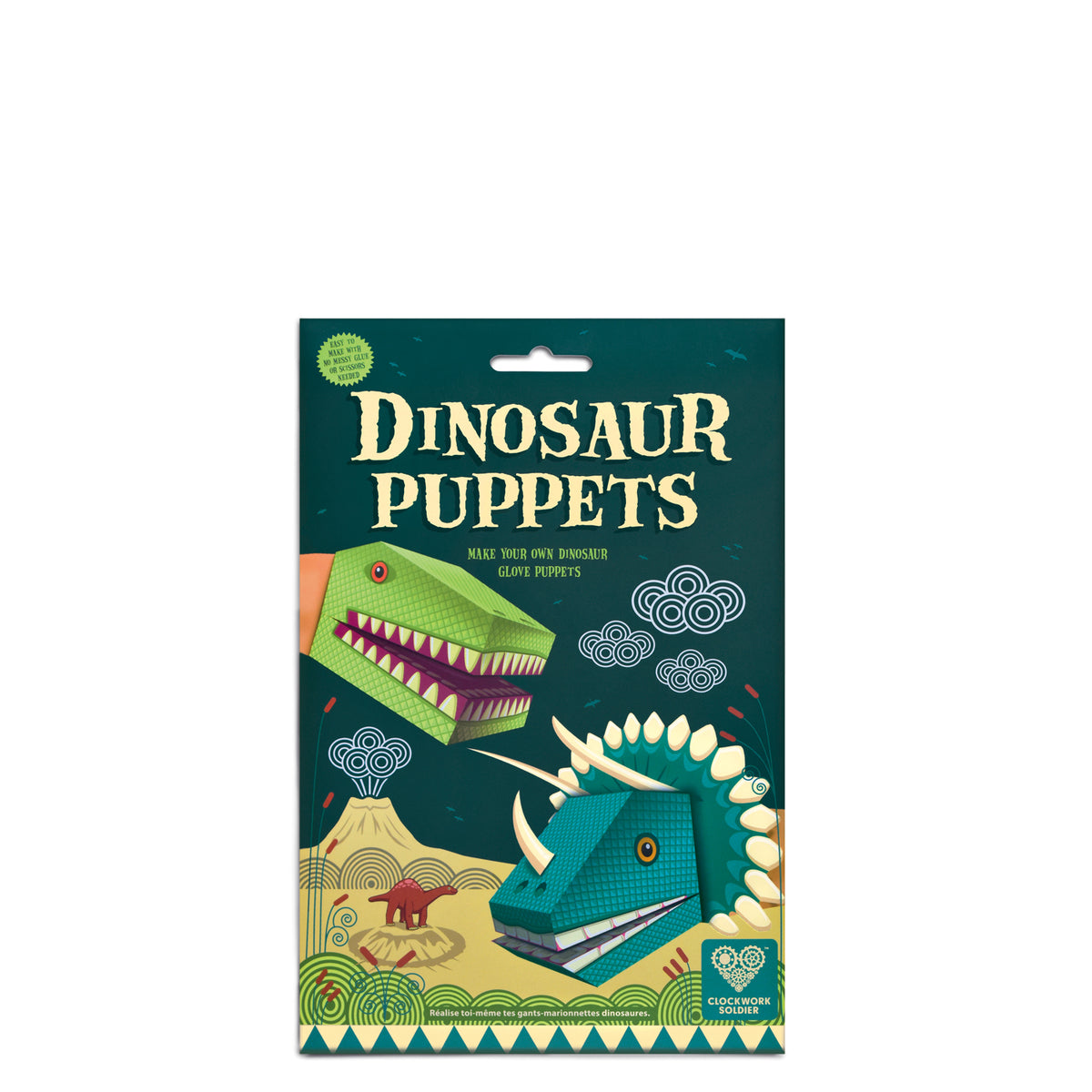 Create Your Own Dinosaur Puppets Clockwork Soldier